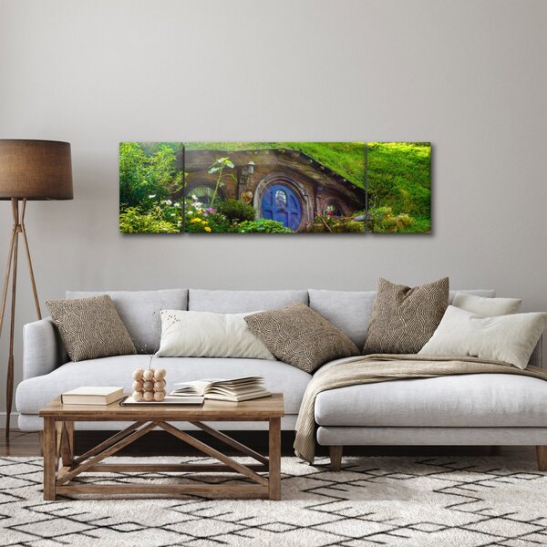 Obraz - Hobitín (170x50 cm)