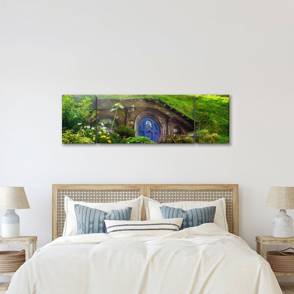 Obraz - Hobitín (170x50 cm)