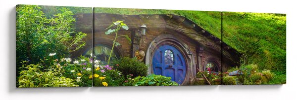 Obraz - Hobitín (170x50 cm)