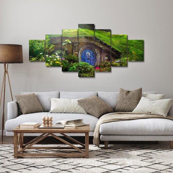 Obraz - Hobitín (210x100 cm)