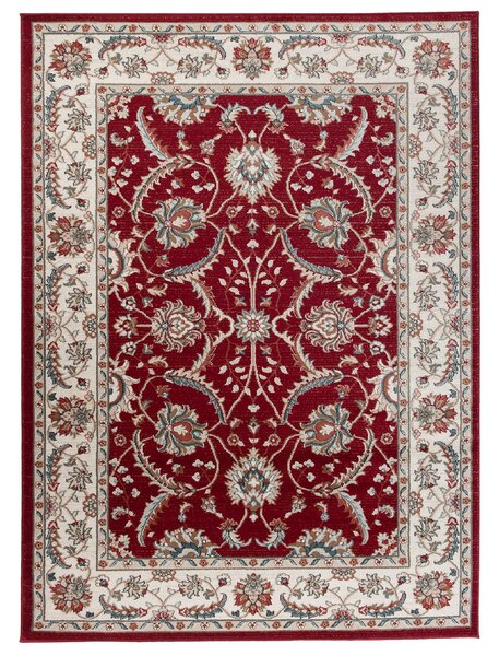 Makro Abra Kusový koberec klasický DUBAI L749A červený Rozměr: 80x150 cm
