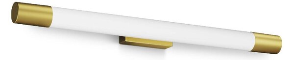Philips Rover koupelnové nástěnné svítidlo LED 10W 900lm 2700K nestmívatelné 63cm zaoblené IP44, mosazné