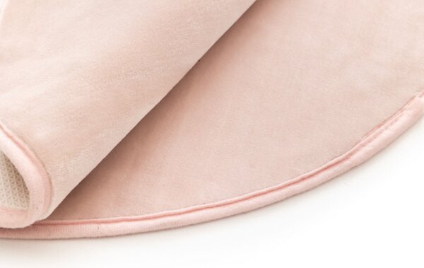 Koupelnový kobereček Miami Viscose růžový kruh