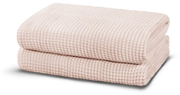 Sada 2 růžových ručníků L'appartement Modal, 50 x 90 cm