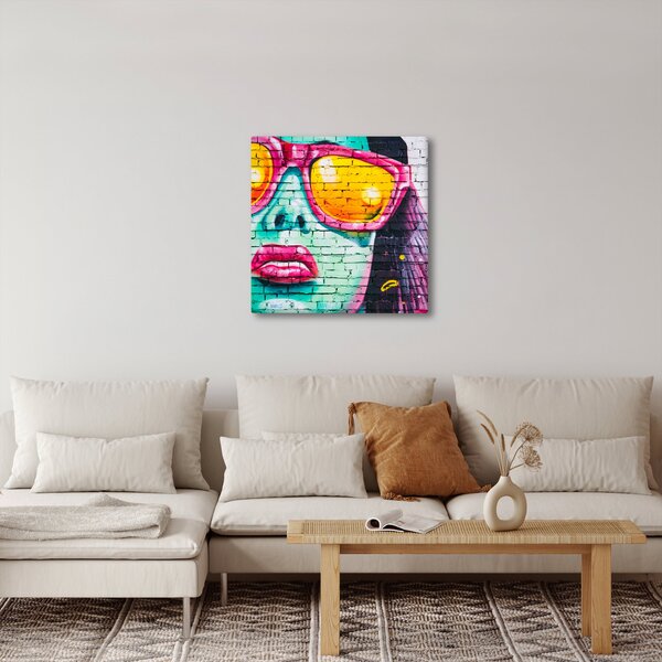 Obraz - Graffiti (30x30 cm)