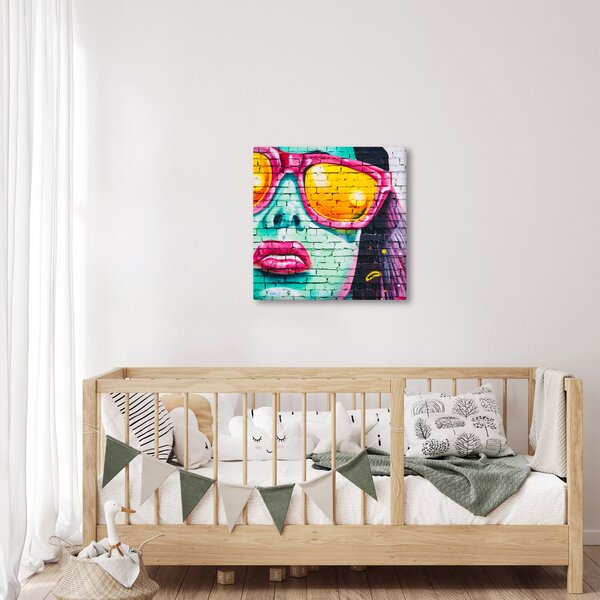 Obraz - Graffiti (30x30 cm)