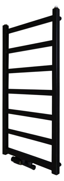 Regnis DEX, Topné těleso 300x730mm, 360W, černá matná, DEX70/30/BLACK