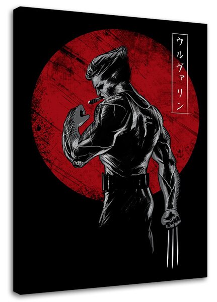 Obraz na plátně Wolverine proti slunci - DDJVigo Rozměry: 40 x 60 cm