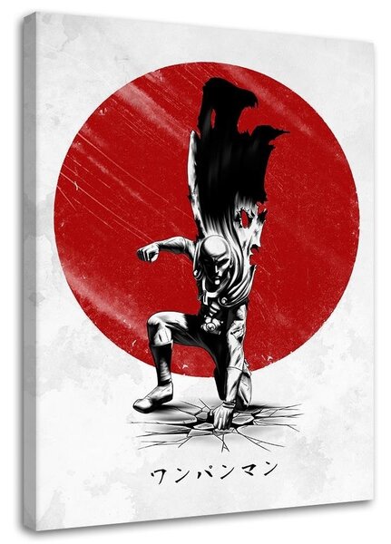 Obraz Japonský znak červené slunce - DDJVigo Velikost: 40 x 60 cm, Provedení: Obraz na plátně