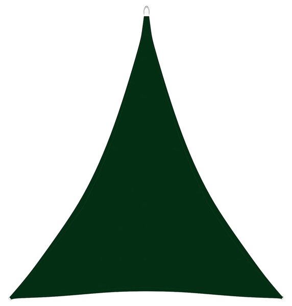 Stínící plachta oxfordská látka trojúhelník 3x4x4m tmavě zelená