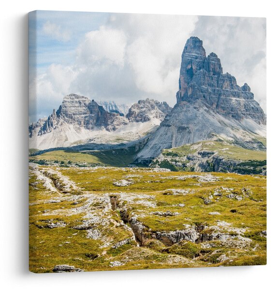 Obraz - Italské Dolomity (30x30 cm)