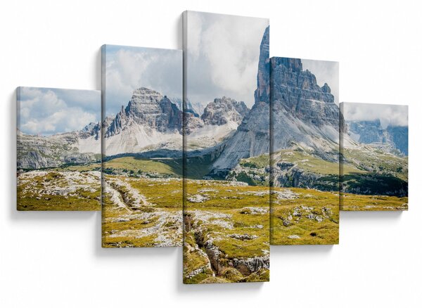 Obraz - Italské Dolomity (125x70 cm)