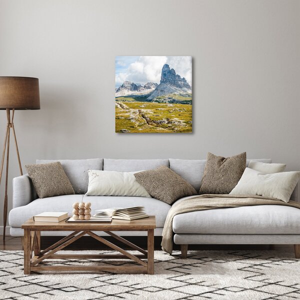 Obraz - Italské Dolomity (30x30 cm)