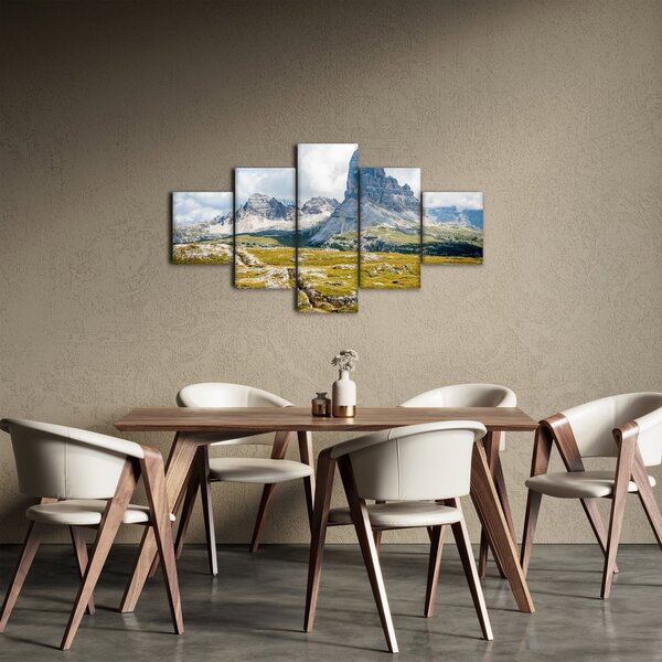 Obraz - Italské Dolomity (125x70 cm)