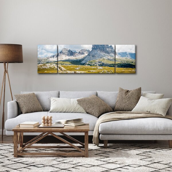 Obraz - Italské Dolomity (170x50 cm)