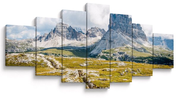 Obraz - Italské Dolomity (210x100 cm)