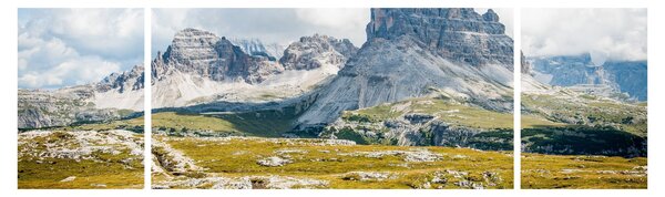 Obraz - Italské Dolomity (170x50 cm)