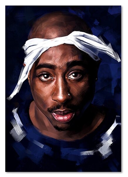Obraz na plátně Portrét 2Pac - Dmitry Belov Rozměry: 40 x 60 cm