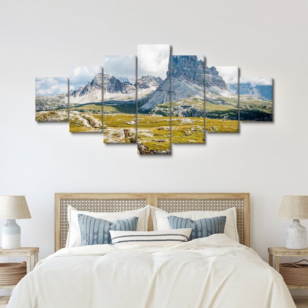 Obraz - Italské Dolomity (210x100 cm)