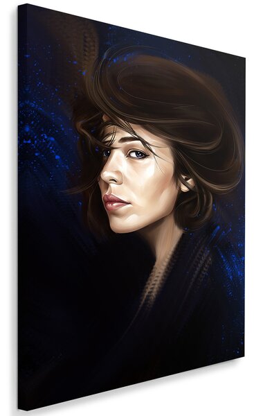 Obraz na plátně Portrét Niny Kraviz - Dmitry Belov Rozměry: 40 x 60 cm