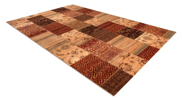 Koberec KASHQAI 4327 101 Patchwork terakota