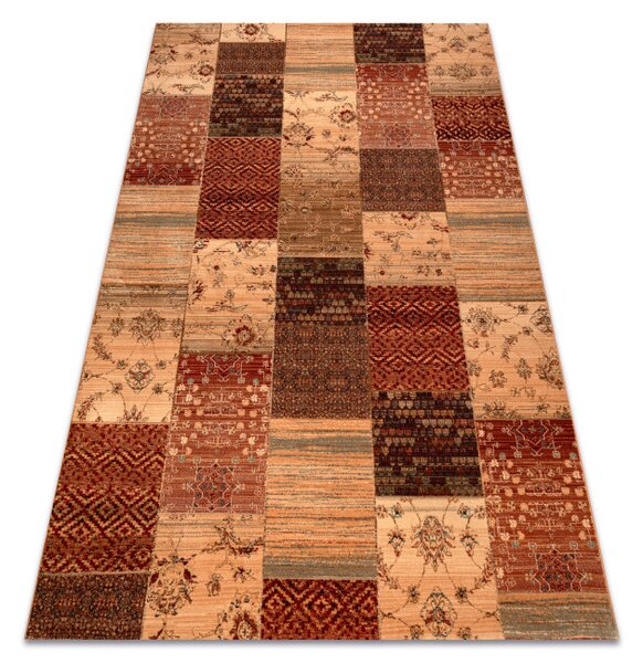 Koberec KASHQAI 4327 101 Patchwork terakota