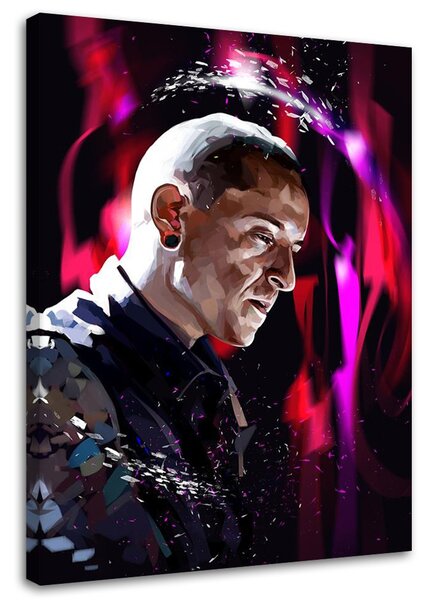 Obraz na plátně Linkin Park Chester Bennington - Dmitry Belov Rozměry: 40 x 60 cm