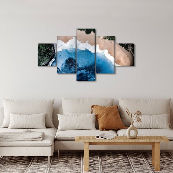 Obraz pláže Nusa Penida, Indonésie (125x70 cm)