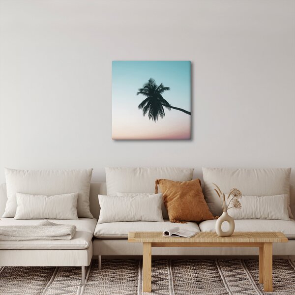 Obraz - Palma na Bali (30x30 cm)