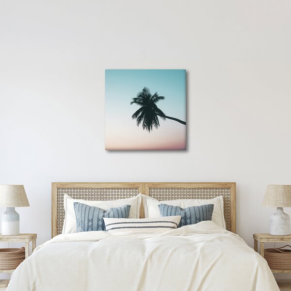 Obraz - Palma na Bali (30x30 cm)