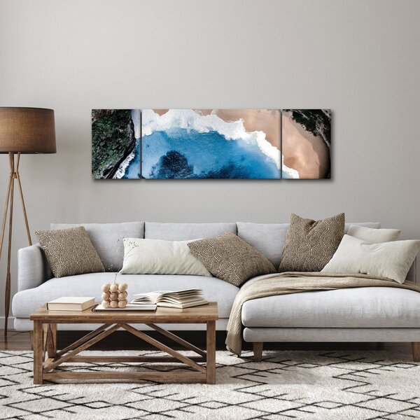 Obraz pláže Nusa Penida, Indonésie (170x50 cm)