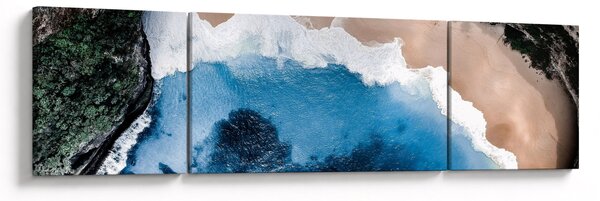 Obraz pláže Nusa Penida, Indonésie (170x50 cm)