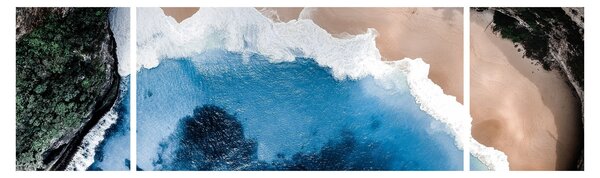 Obraz pláže Nusa Penida, Indonésie (170x50 cm)
