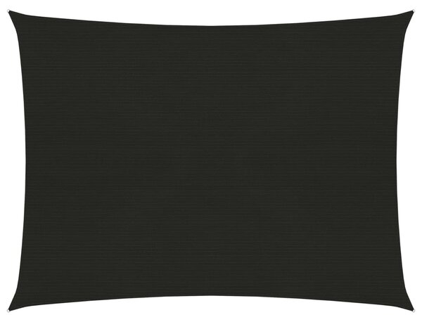 Stínící plachta 160 g/m² černá 2 x 2,5 m HDPE