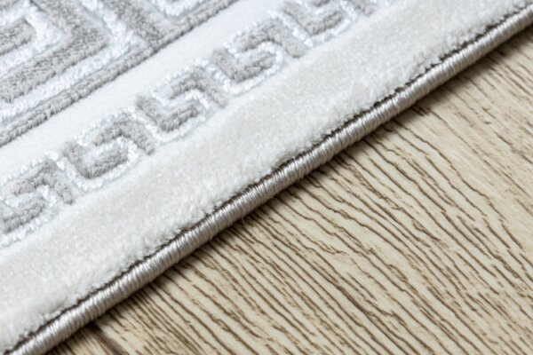 Koberec / Běhoun GLOSS 2813 27 ramka, řecký - šedý