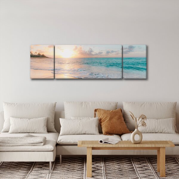 Obraz - Snová pláž (170x50 cm)