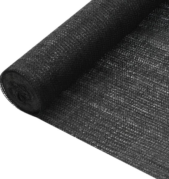Stínící tkanina černá 1,8 x 25 m HDPE 75 g/m²