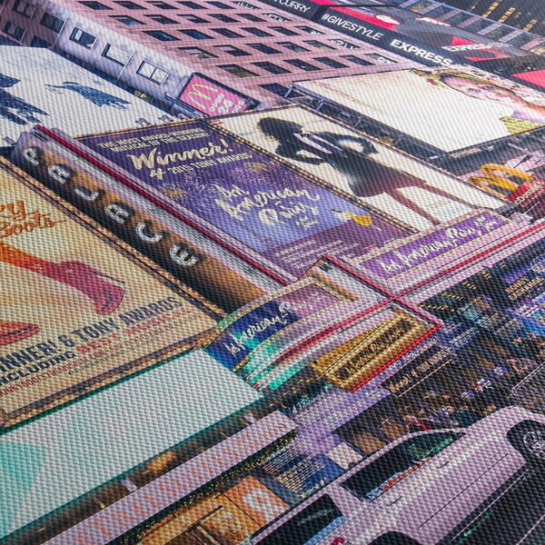 Obraz - New York Theater District (125x70 cm)