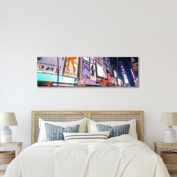 Obraz - New York Theater District (170x50 cm)