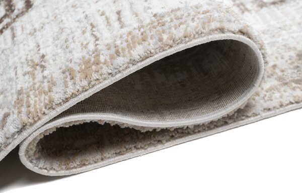 Makro Abra Kusový koberec SAHARA K928D Klasický krémový béžový Rozměr: 80x150 cm