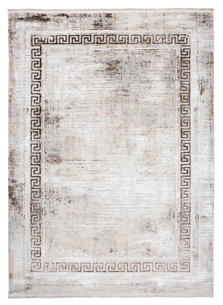 Makro Abra Kusový koberec SAHARA K928D Klasický krémový béžový Rozměr: 80x150 cm