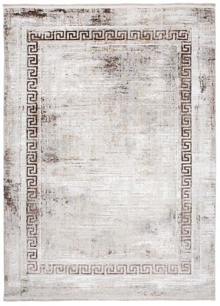 Makro Abra Kusový koberec SAHARA K928D Klasický krémový béžový Rozměr: 80x150 cm
