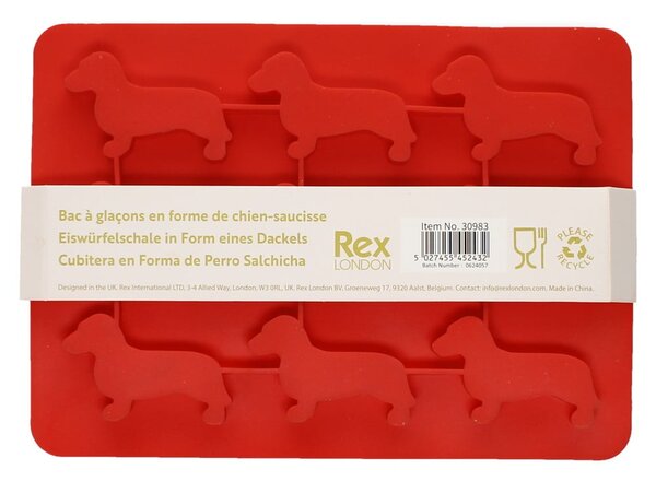Silikonová forma na led Sausage Dog – Rex London