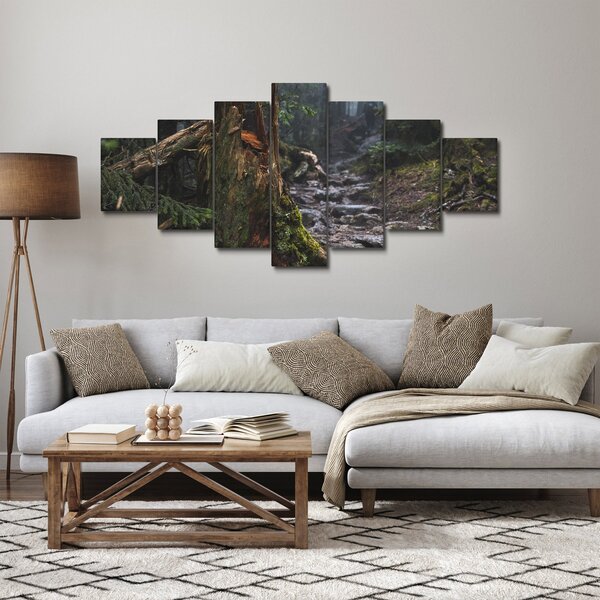 Obraz - V lese (210x100 cm)