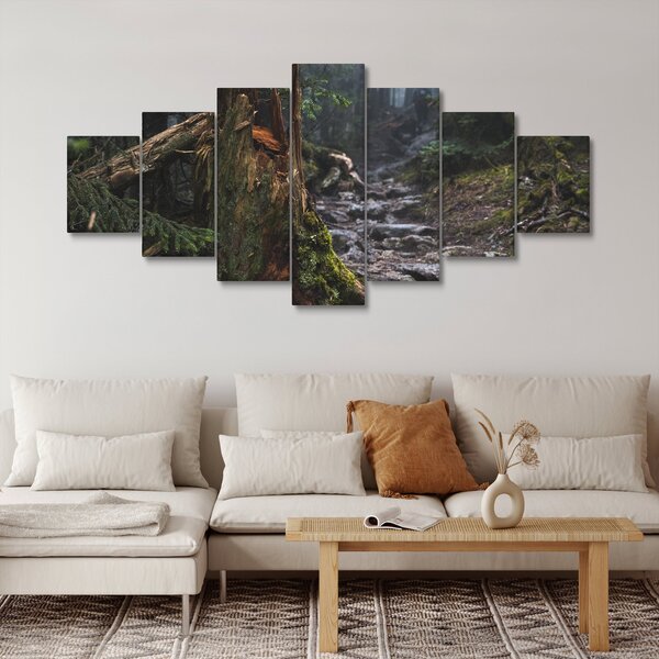 Obraz - V lese (210x100 cm)