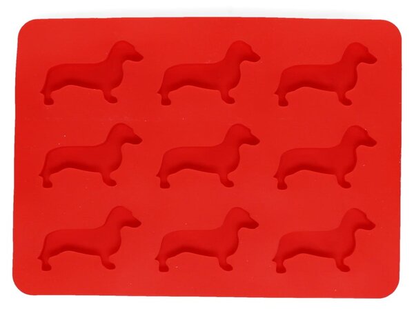 Silikonová forma na led Sausage Dog – Rex London