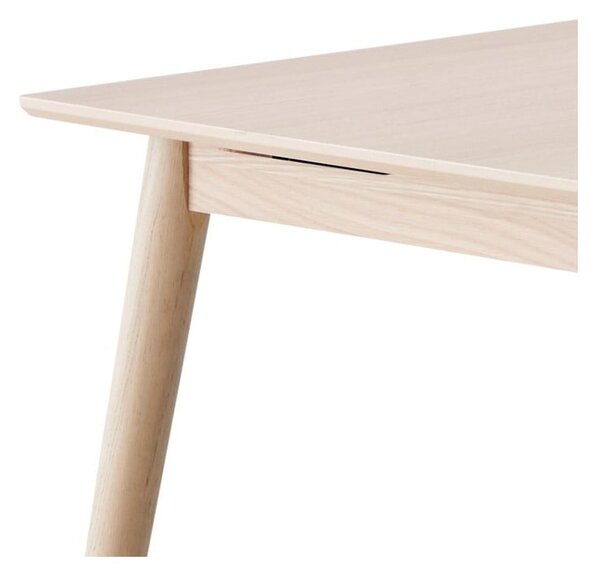 Rozkládací jídelní stůl s přídavnou deskou v dekoru dubu 100x210 cm Meza – Hammel Furniture
