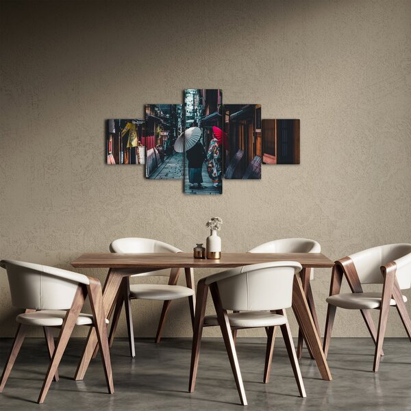 Obraz - Procházka Tokiem (125x70 cm)