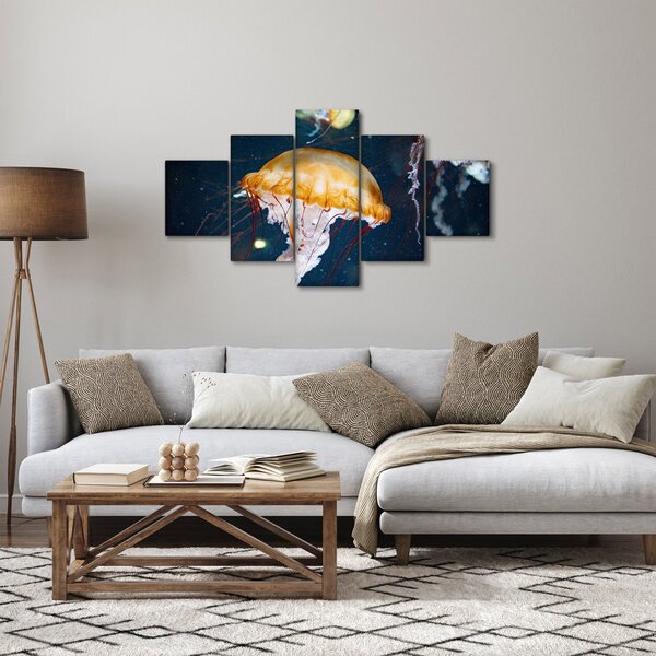 Obraz medůzy (125x70 cm)
