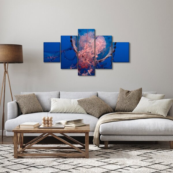 Obraz medůzy (125x70 cm)